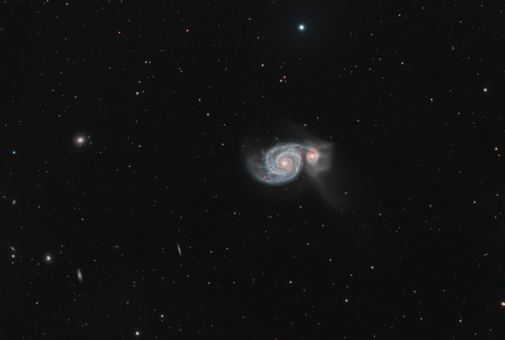 Galaxie Messier 51 - M51